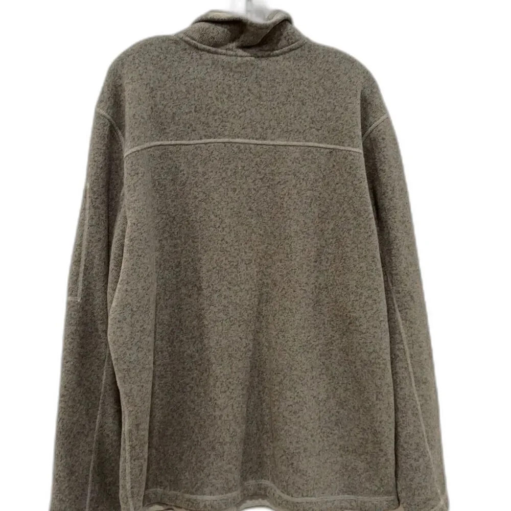 The North Face Men’s Gray Quarter Zip Fleece - Size XXL